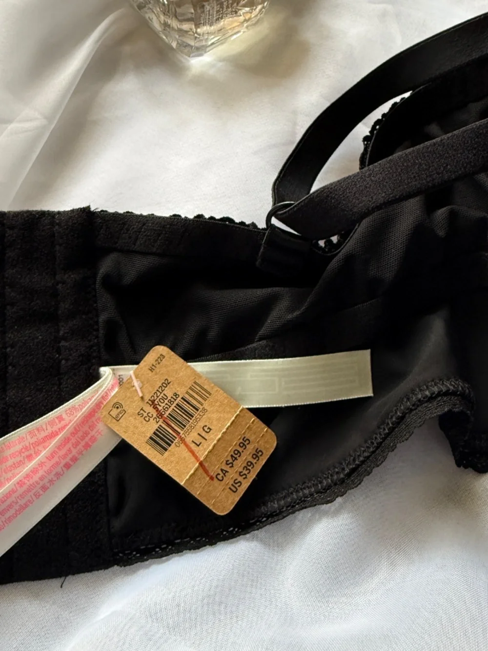 Victoria’s Secret PINK Ultimate Push-Up Corset Sports Bra | L | NWT | Athleisure